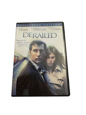 Derailed 2005 DVD Fullscreen Edition Clive Owen Jennifer Aniston Thriller